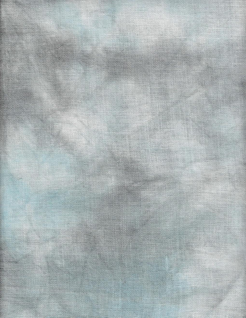 Stormy Grey - Hand Dyed Cross Stitch Fabric